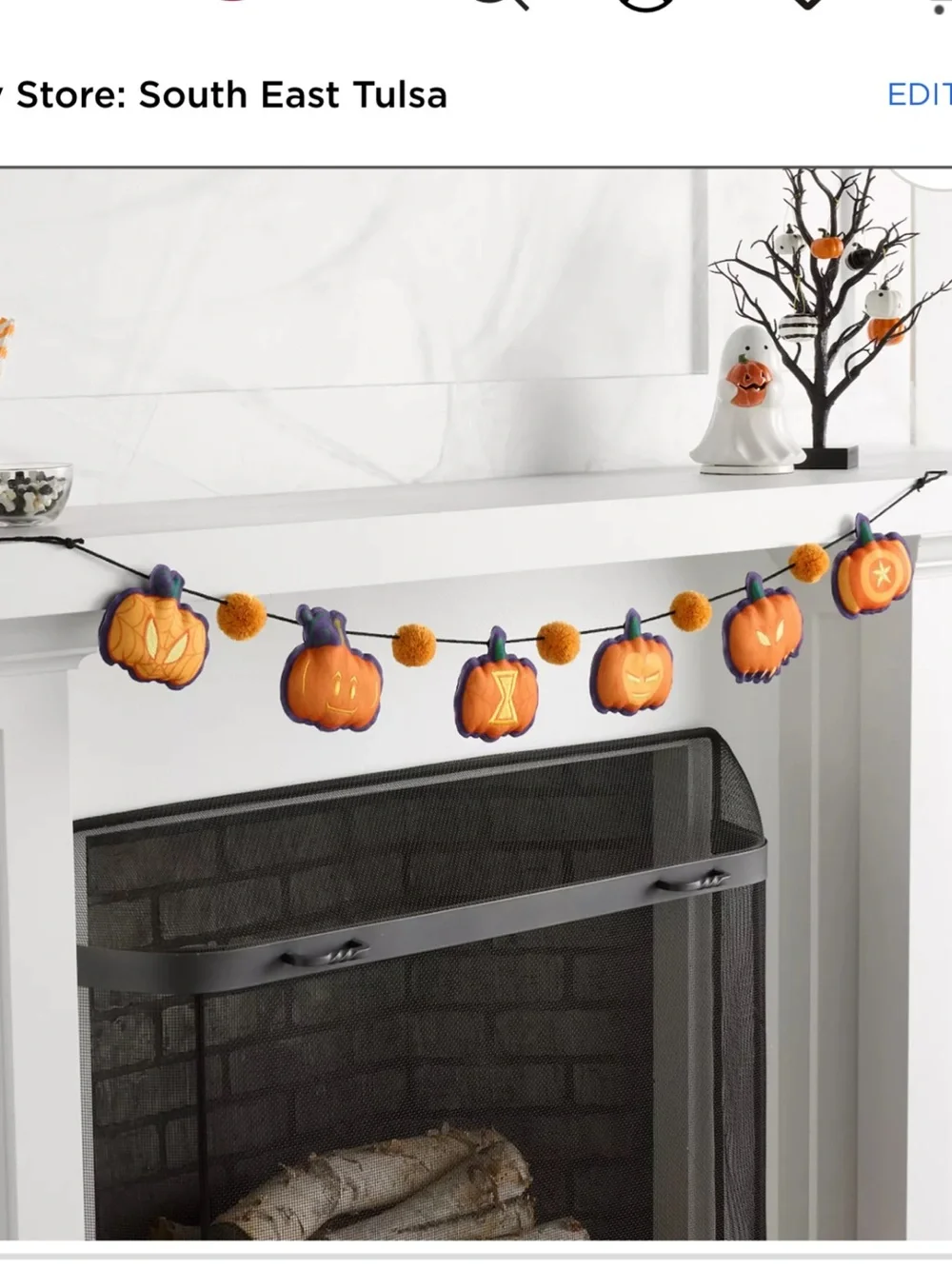 50%offw❤️ Marvel pumpkin Halloween Party Decor banner